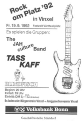 Plakat von Rock om Platz '92